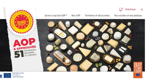 Le nouveau site pour partir à la découvert des produits laitiers AOP Le nouveau site pour partir à la découvert des produits laitiers AOP